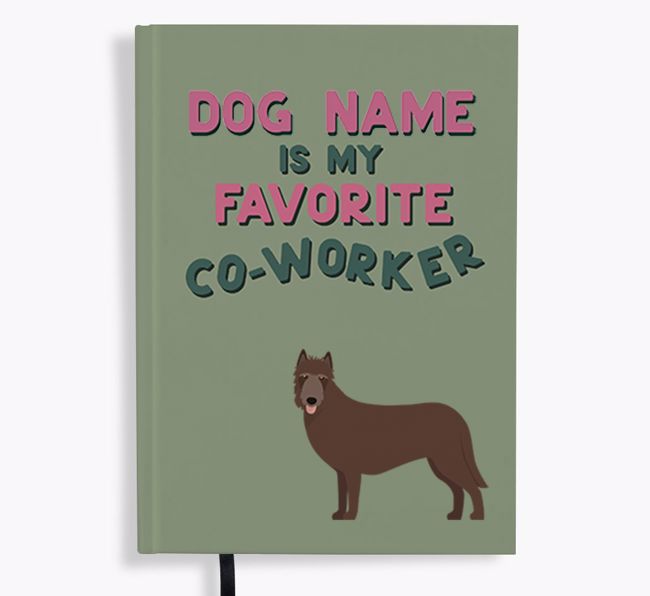 Favorite Co-Worker: Personalized {breedFullName} Notebook